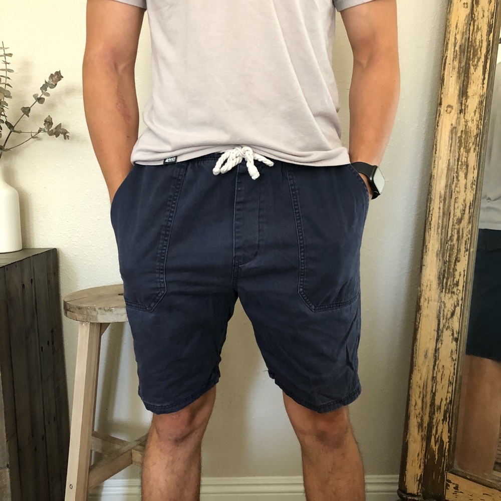 H&M Navy Boat Shorts